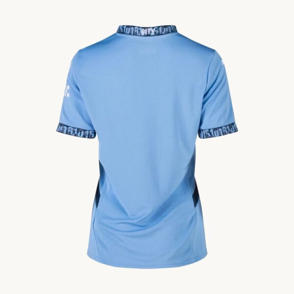2024/25 Manchester City Home Women's Fan Jersey back on an off-white ground