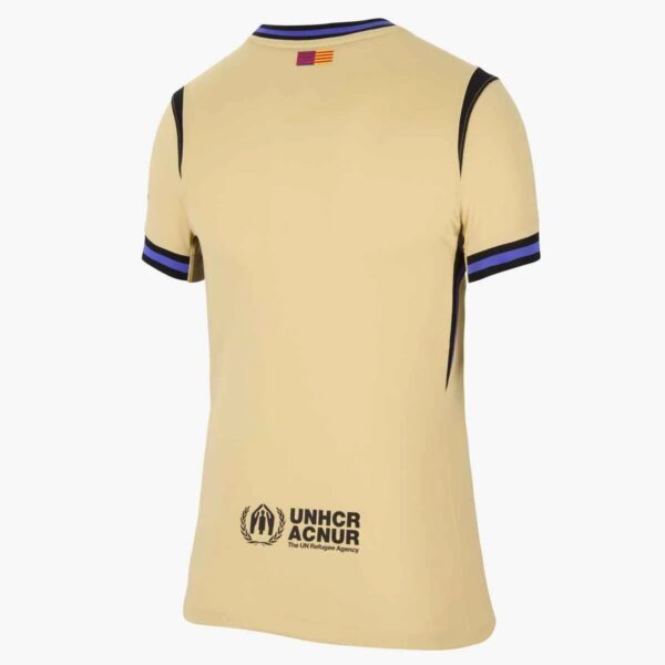 2025/26 Barcelona Away Women's Fan Jersey by Nike, back view