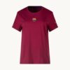 2025/26 Barcelona Women's Crest T-Shirt – Red front view