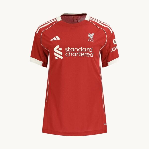2025/26 Liverpool Home Women's Fan Jersey front view