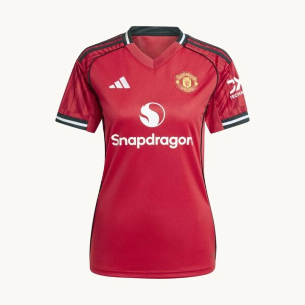2025/26 Manchester United Home Women's Fan Jersey front view
