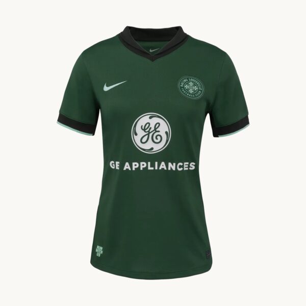 2025/26 Racing Louisville Away Women's Fan Jersey front on an off-white ground