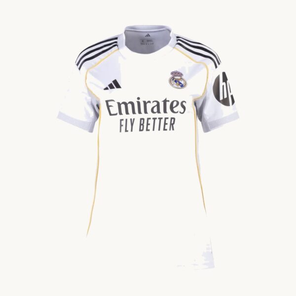 2025/26 Real Madrid Home Women's Fan Jersey front view