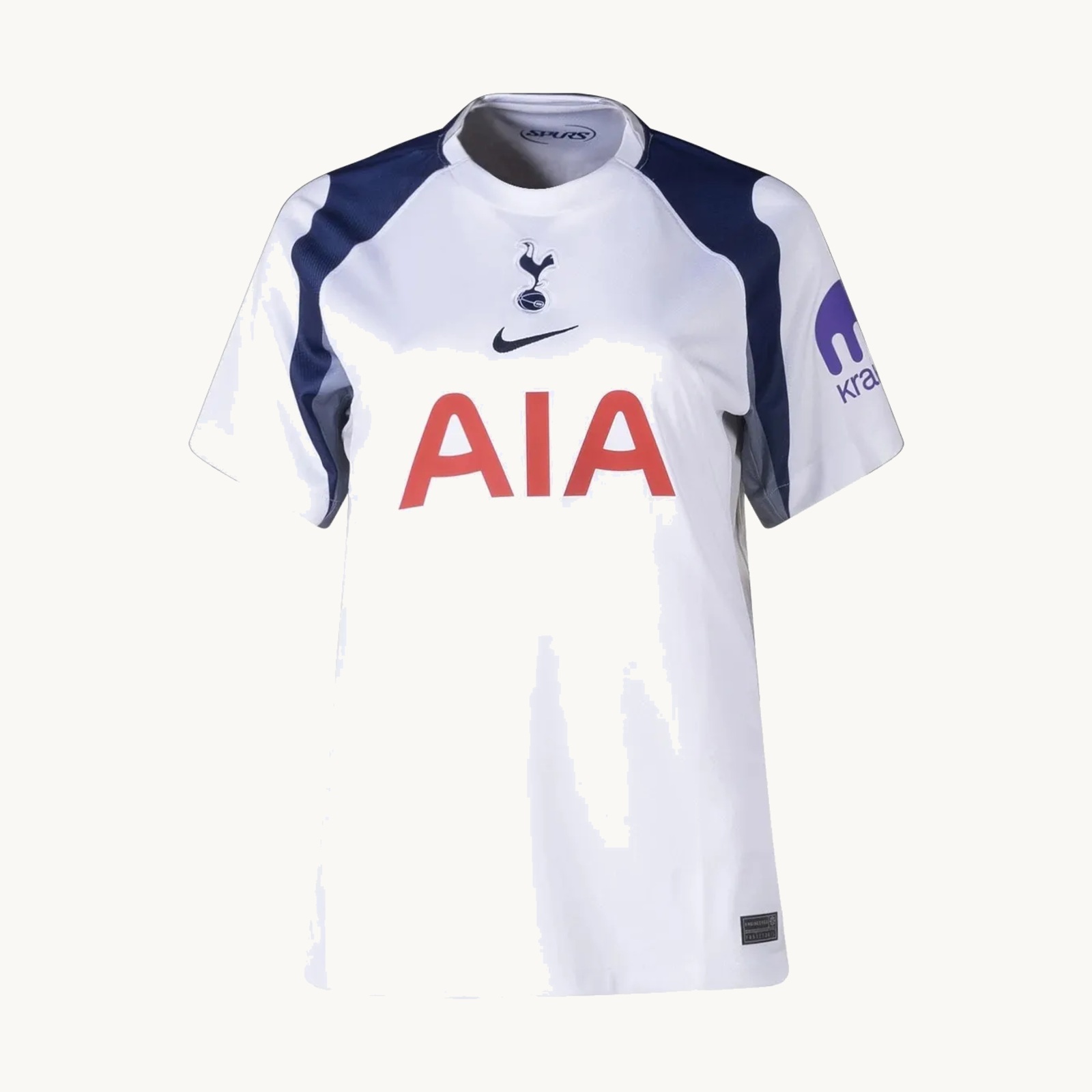 2025/26 Tottenham Hotspur Home Women's Fan Jersey front view