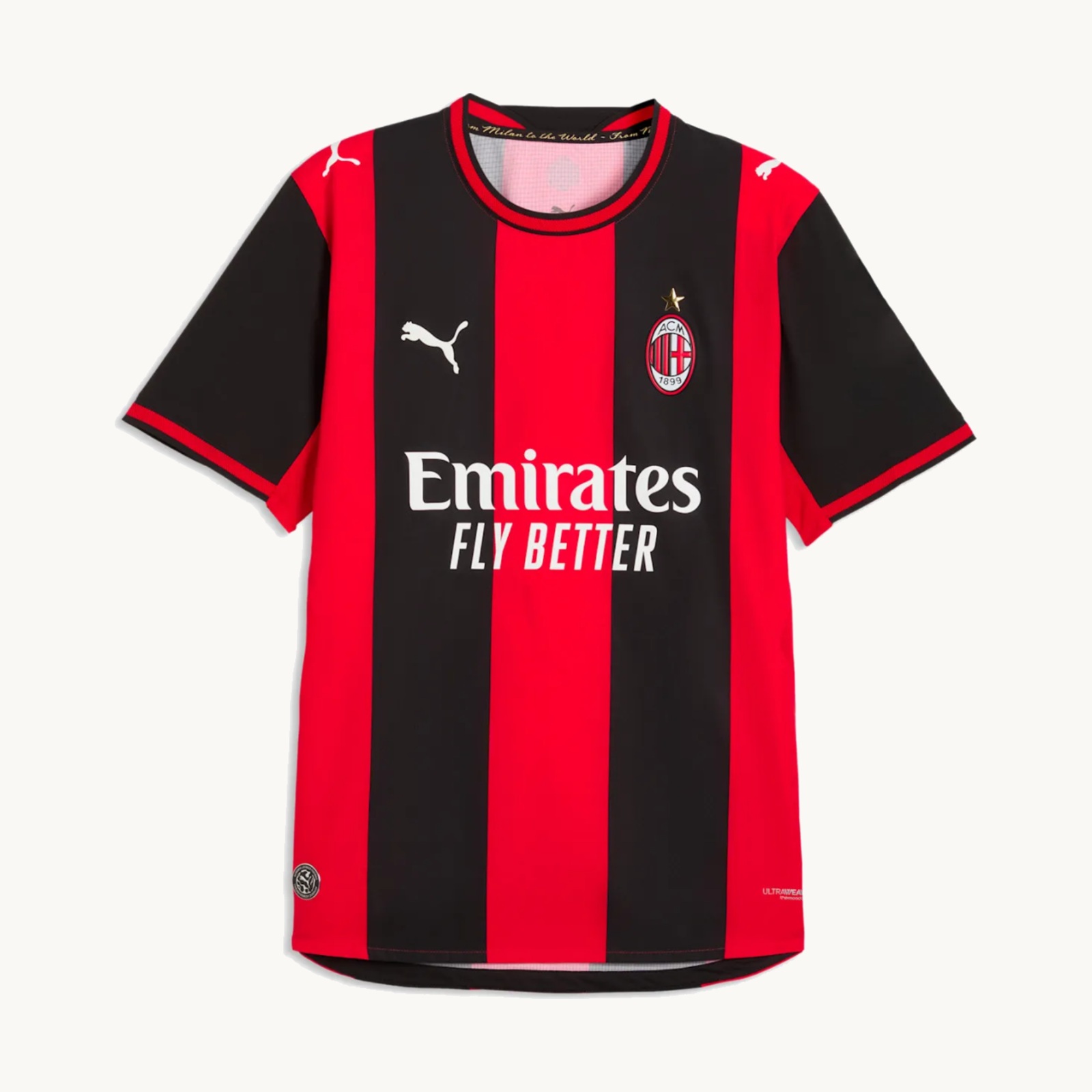 2026/27 AC Milan Home Men's Player Jersey front view