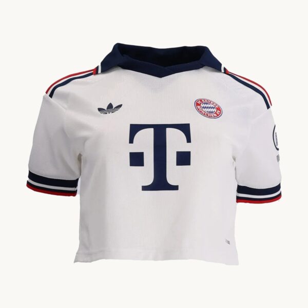 2026/27 Bayern Munich Away Women's Crop Jersey front view