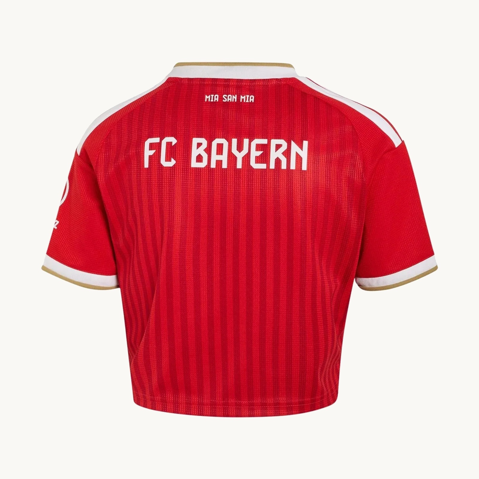 2026/27 Bayern Munich Home Women's Crop Jersey back view