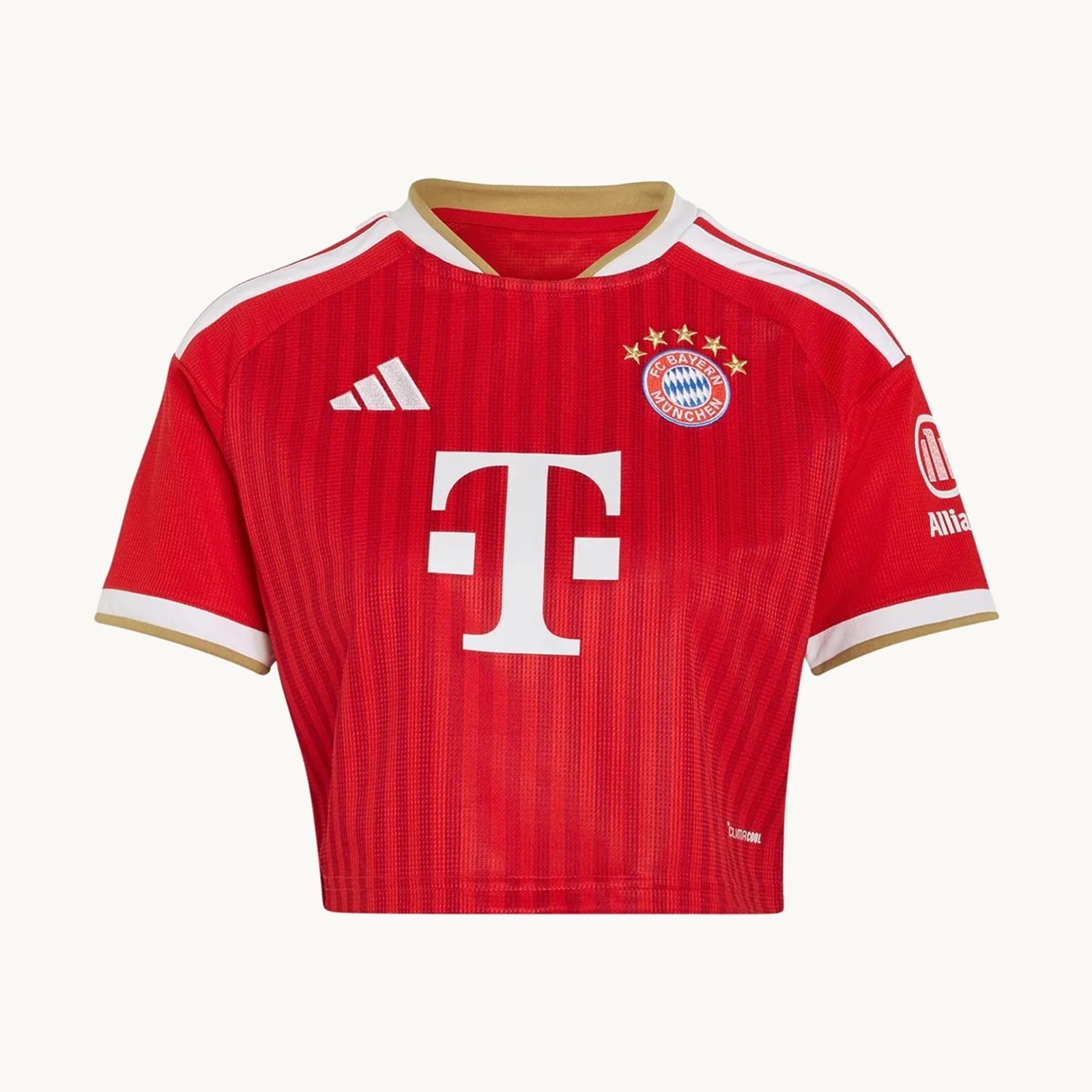 2026/27 Bayern Munich Home Women's Crop Jersey front view