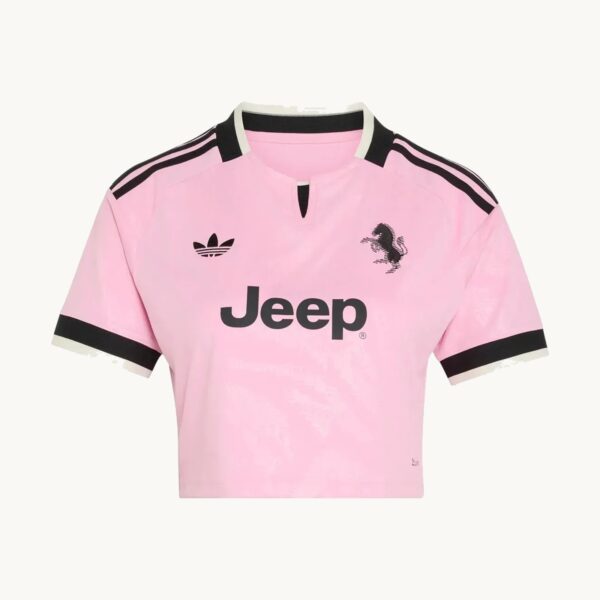2026/27 Juventus Away Women's Crop Jersey front view