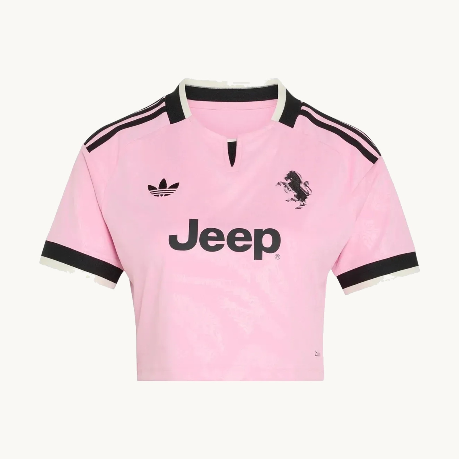 2026/27 Juventus Away Women's Crop Jersey front view