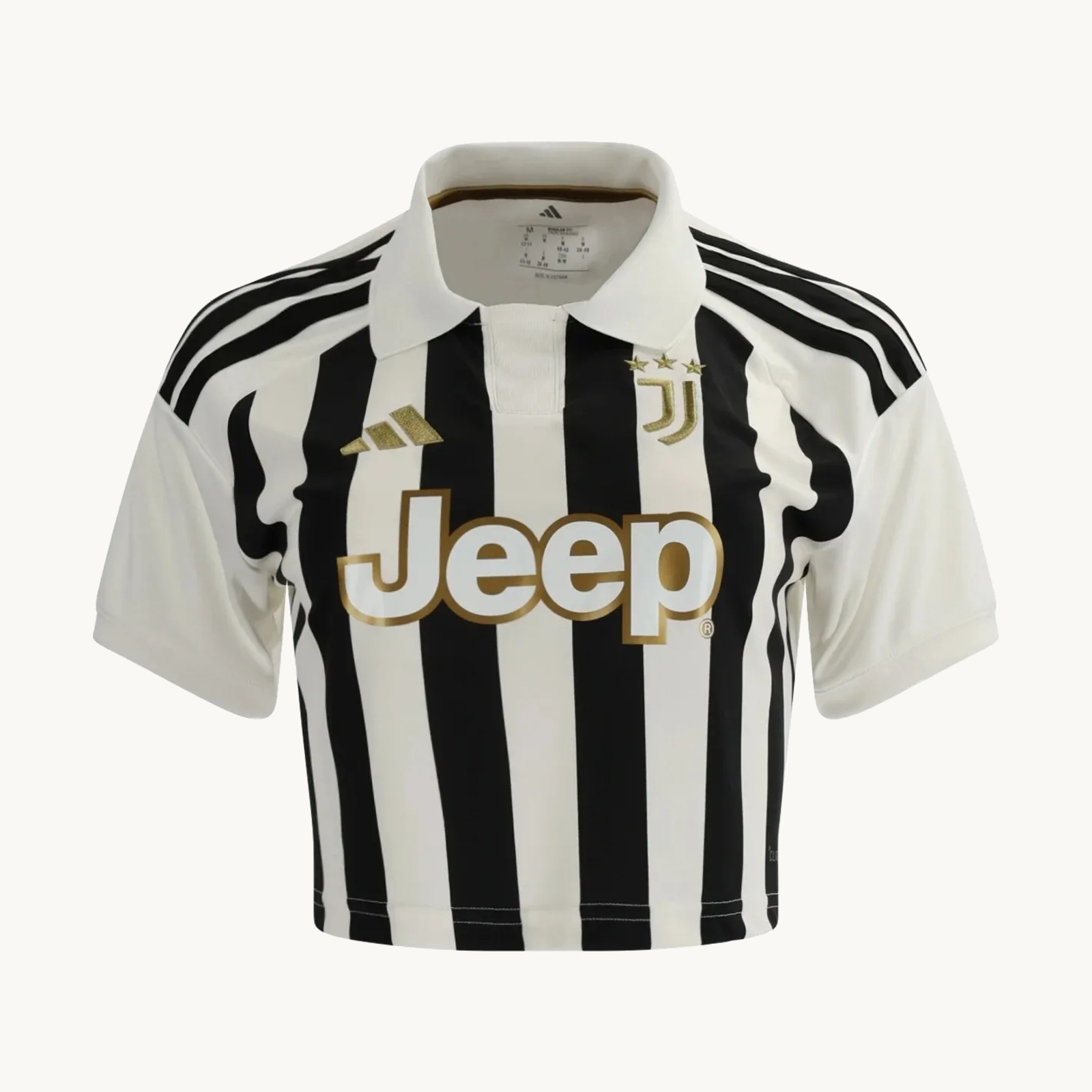 2026/27 Juventus Home Women's Crop Jersey front view