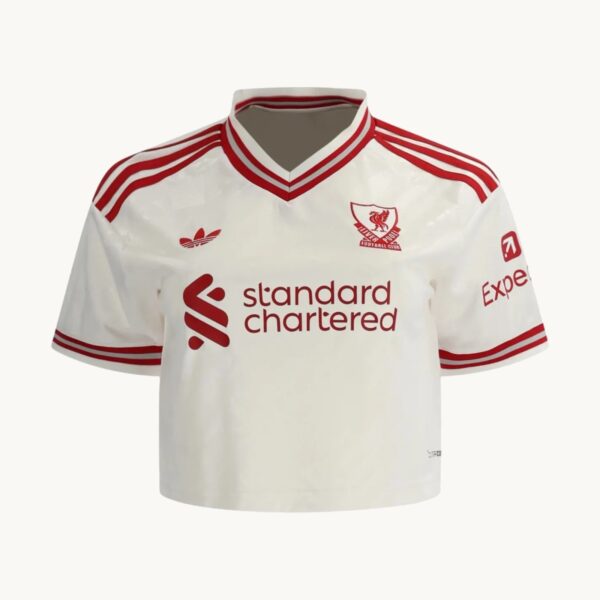 2026/27 Liverpool Away Women's Crop Jersey front view
