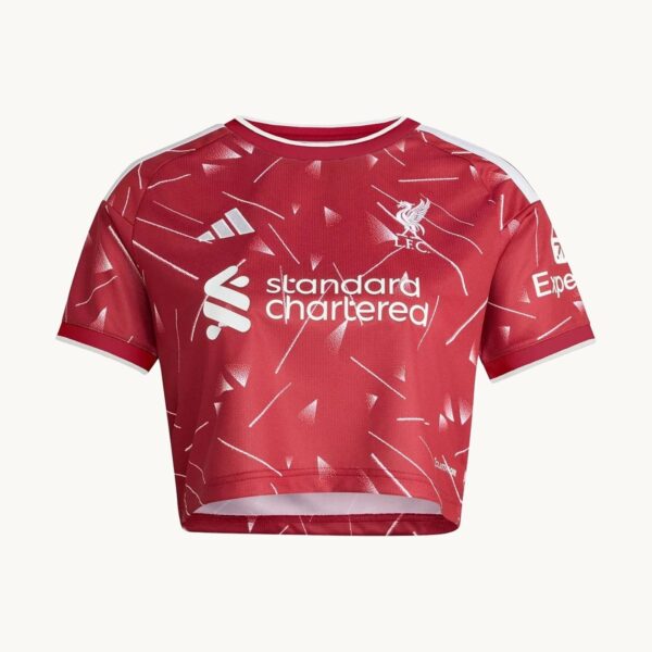 2026/27 Liverpool Home Women's Crop Jersey front view
