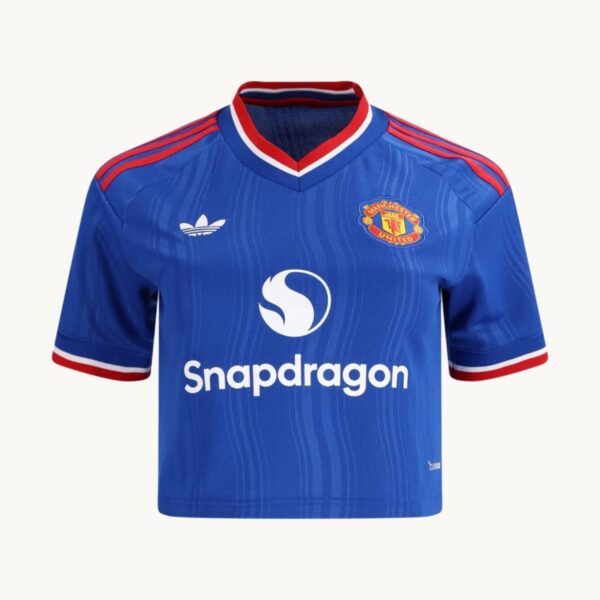 2026/27 Manchester United Away Women's Crop Jersey front view