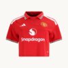 2026/27 Manchester United Home Women's Crop Jersey front view