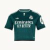 2026/27 Real Madrid Away Women's Crop Jersey front view