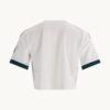 2026/27 Real Madrid Home Women's Crop Jersey back view