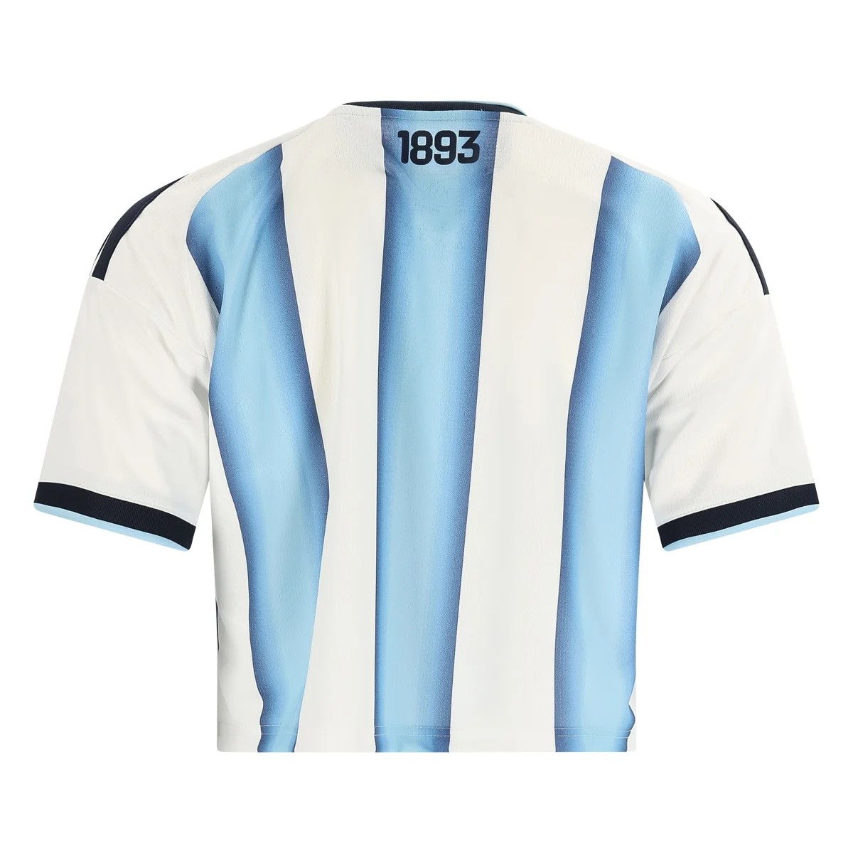 2026 Argentina Home Women's Crop Jersey by adidas, back view