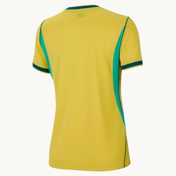 2026 Brazil Home Women's Player Jersey by Nike, back view