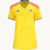 2026 Colombia Home Women's Fan Jersey by adidas, front view, Yellow