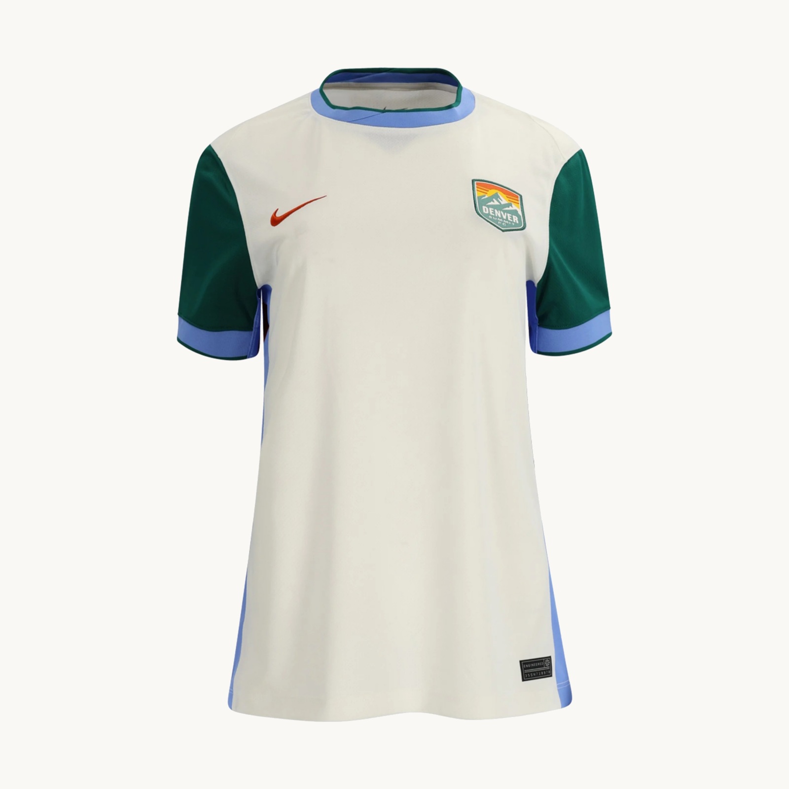 2026 Denver Summit Away Women’s Fan Jersey front view