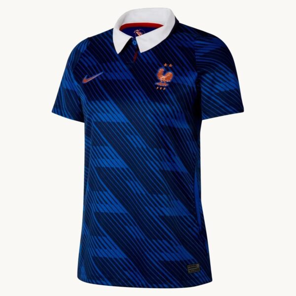 2026 France Home Women's Fan Jersey by Nike, front view, Blue