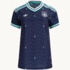 2026 Germany Away Women's Fan Jersey by adidas, front view, Navy