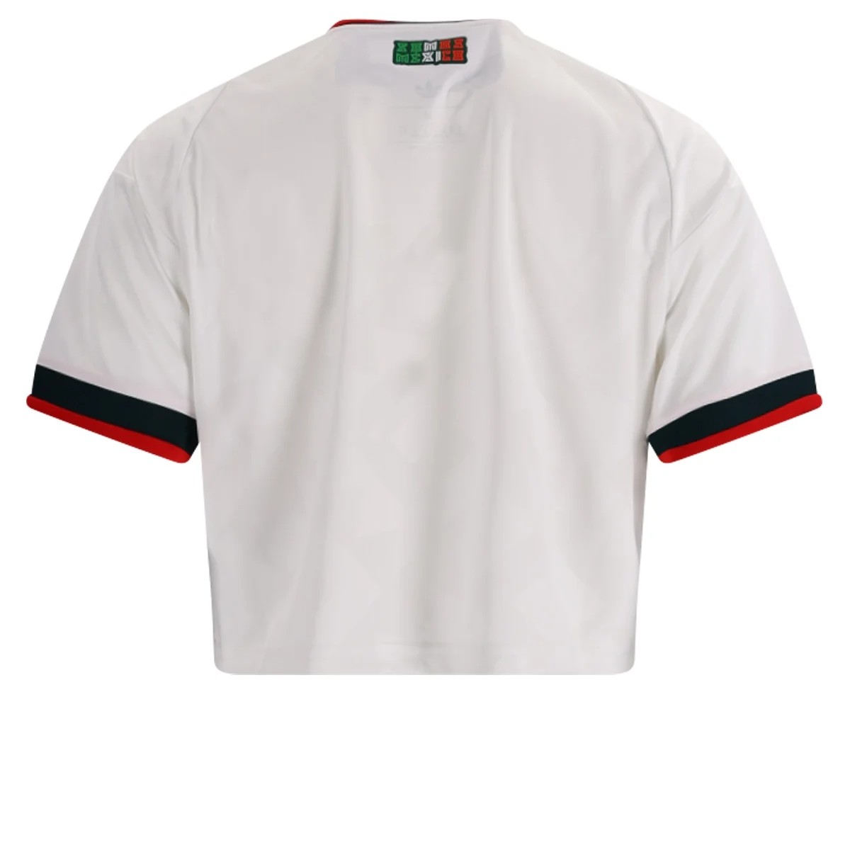 2026 Mexico Away Women's Crop Jersey by adidas, back view