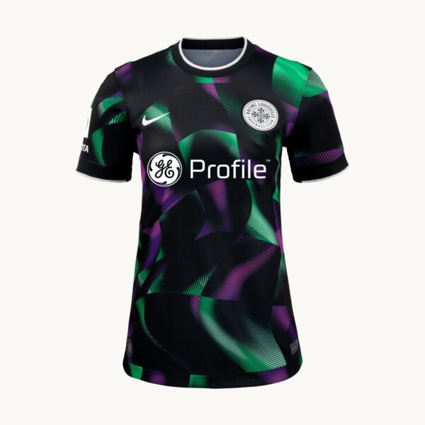 2026 Racing Louisville Third Women's Fan Jersey front on an off-white ground