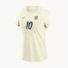 2026 USMNT Women’s Pulisic T-Shirt – White on a clean studio background - AMH Goods