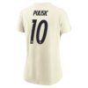 2026 USMNT Women's Pulisic T-Shirt – White by Nike, back view