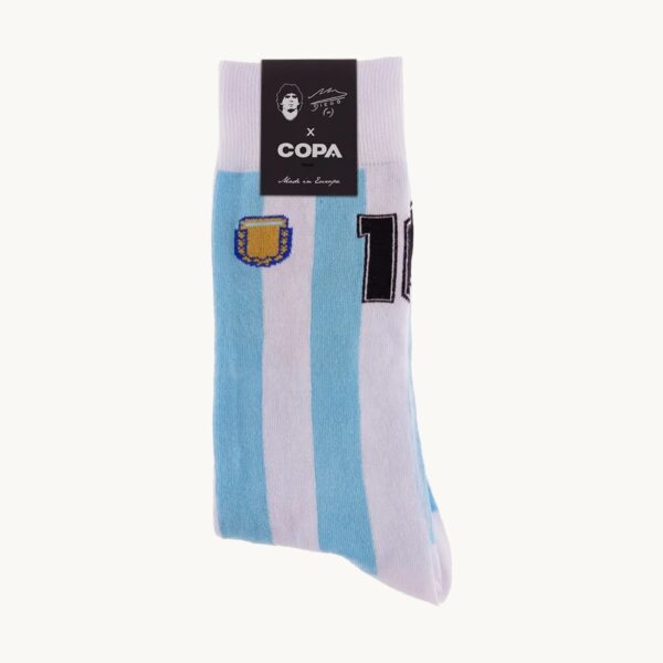 Maradona x COPA Number 10 Argentina Socks