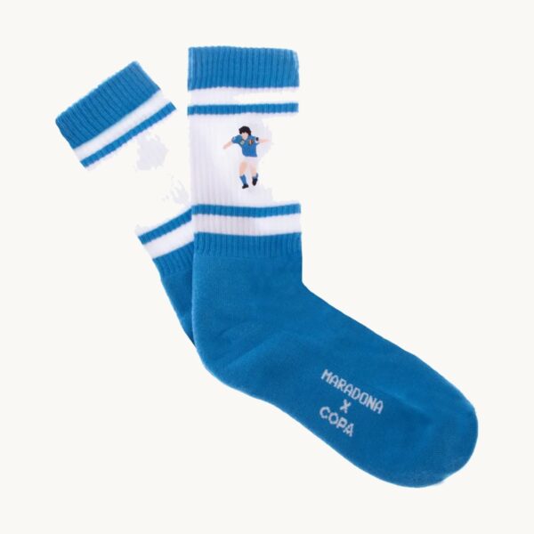 Maradona x COPA Napoli Embroidery Terry Socks