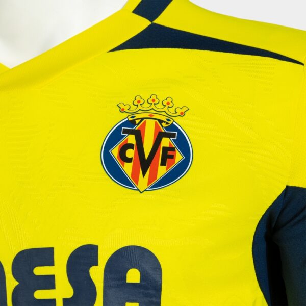 Joma Villarreal CF 2026/27 Home Shirt – crest detail