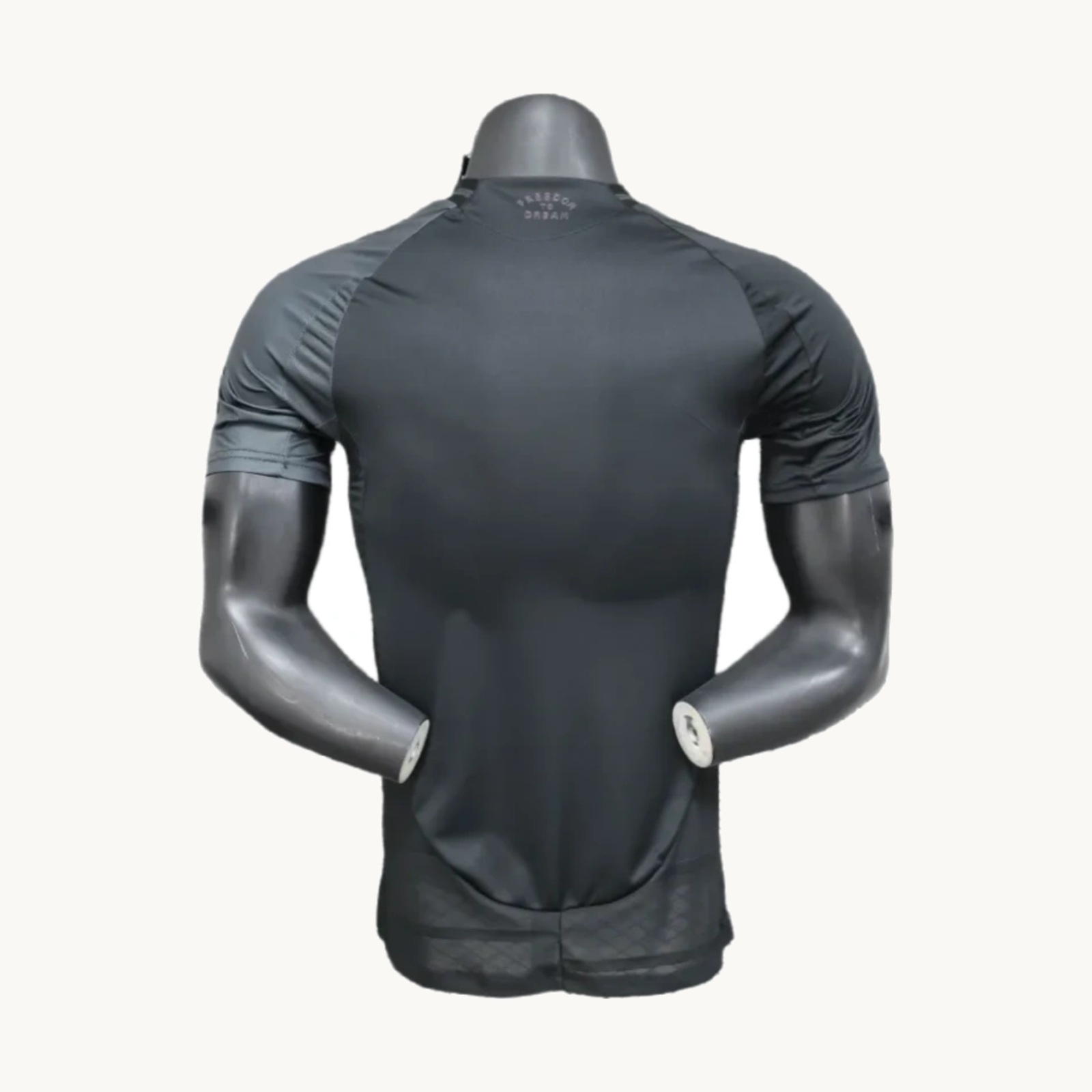 Adidas Inter Miami Away Player Version Jersey 2025/26 – Men’s Black & Grey back view