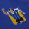 Maradona x COPA Argentina 1986 Away Retro Football Shirt embroidered Maradona patch