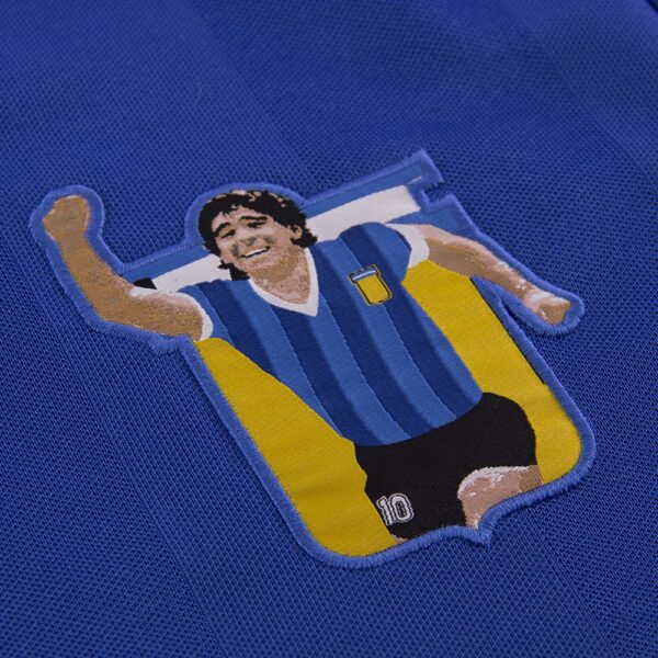 Maradona x COPA Argentina 1986 Away Retro Football Shirt embroidered Maradona patch