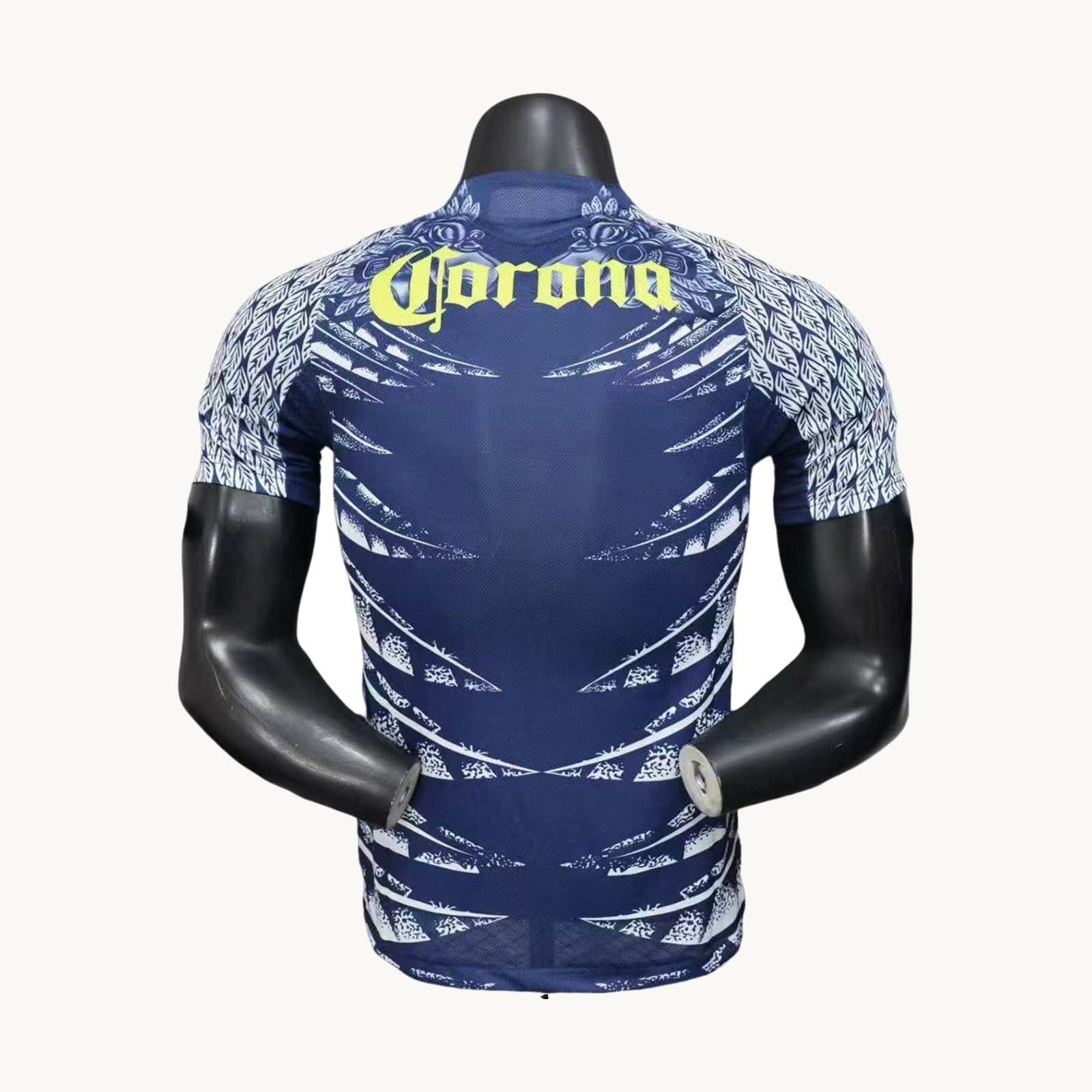 American away short sleeved football jersey Player version 25-26 back view