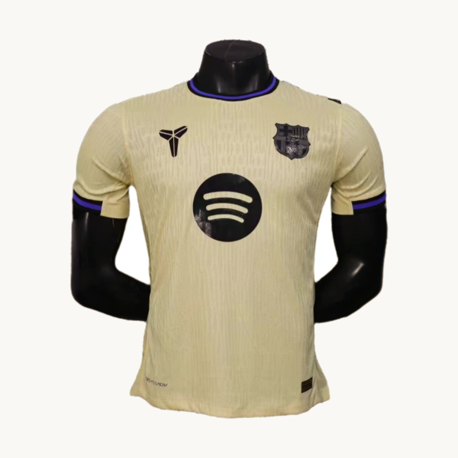 Barcelona Away football Jersey 2025-26 player version front view