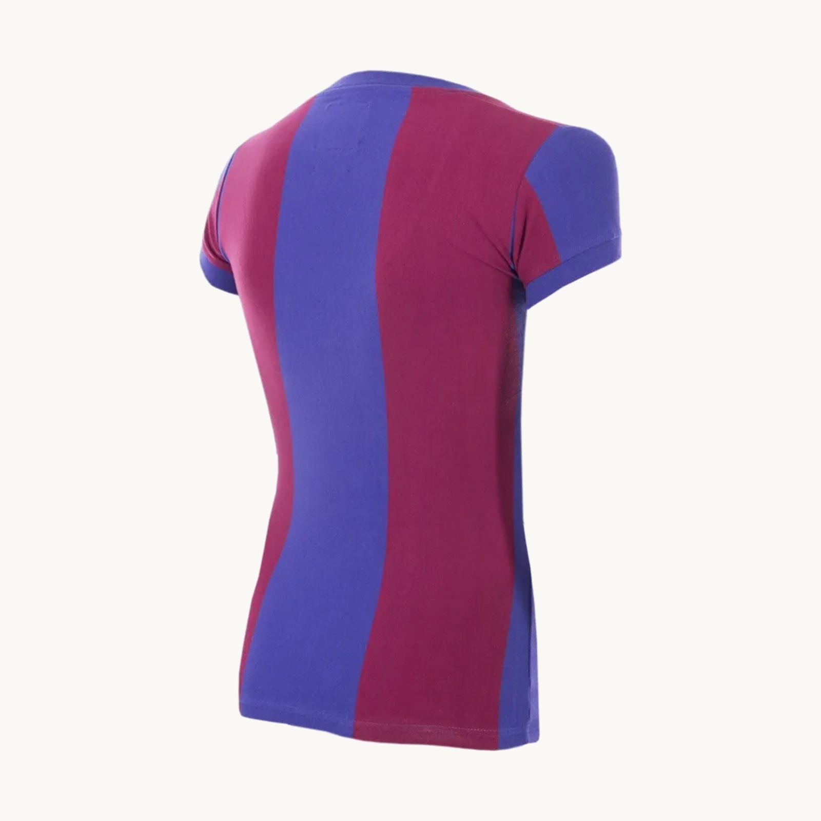 COPA FC Barcelona 1976-77 Womens Retro Football Shirt back view