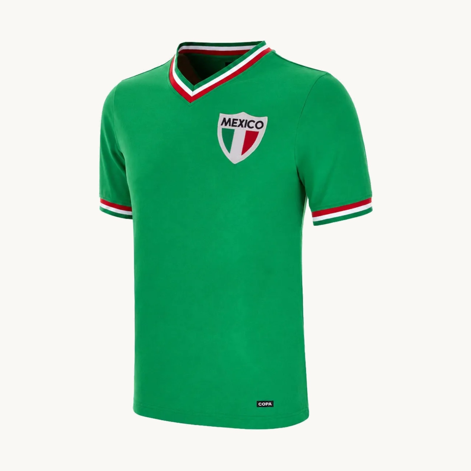 COPA Mexico Pele 1980s Retro Football Shirt