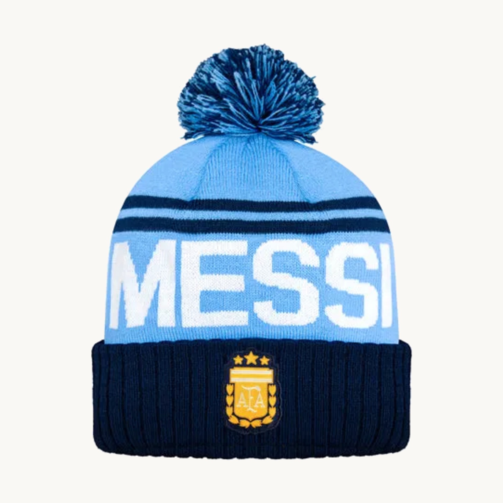 Argentina Messi light blue beanie