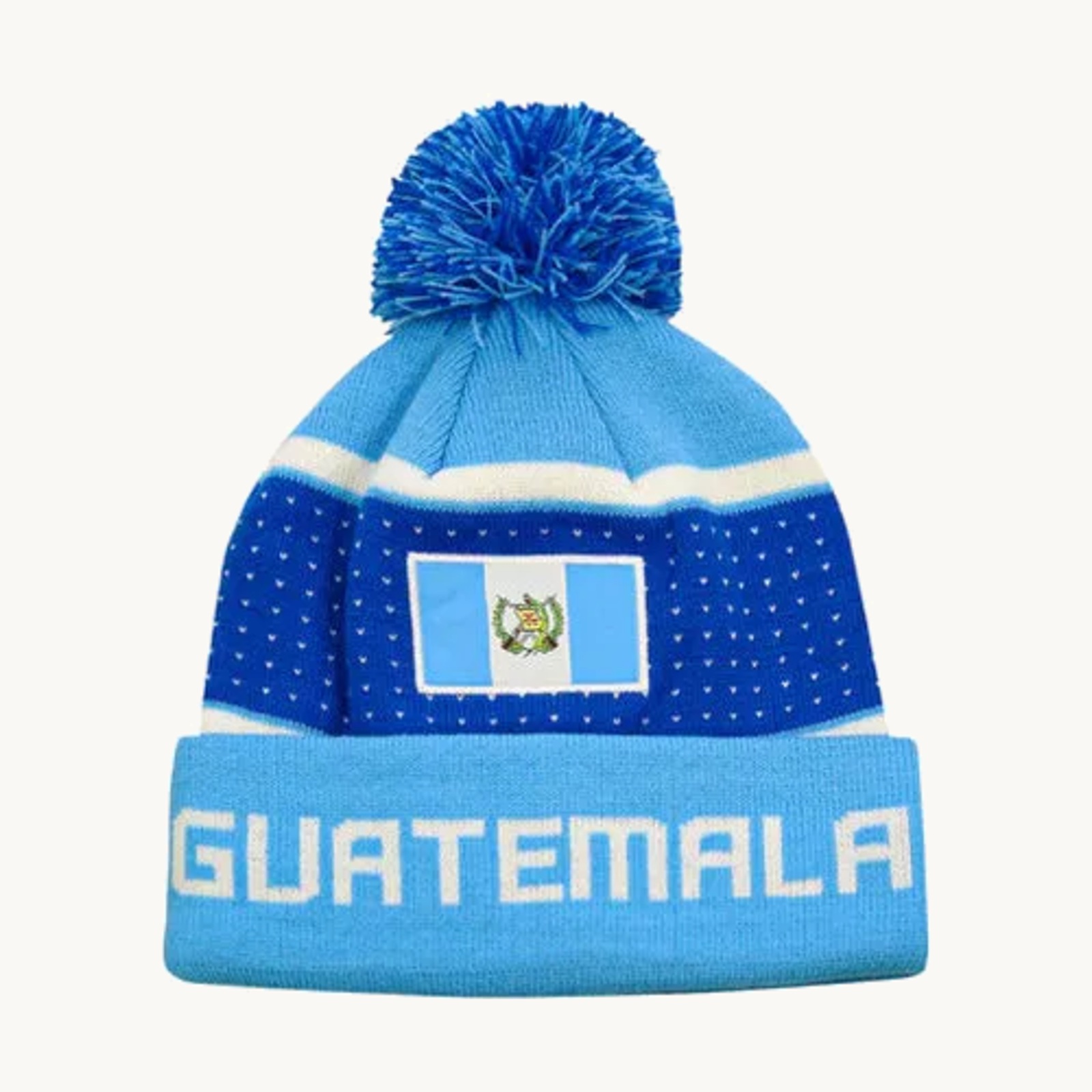 Guatemala pom beanie