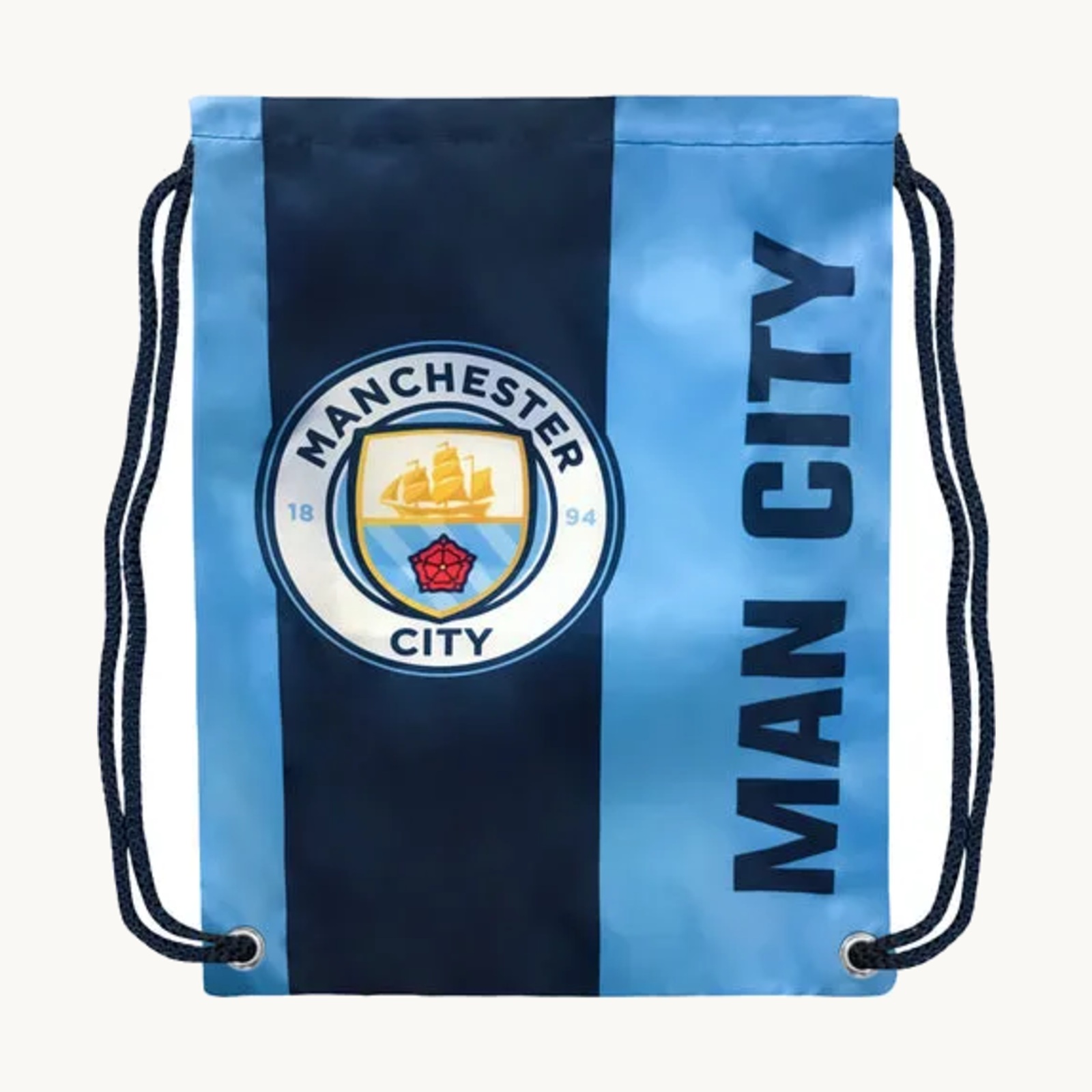 Manchester City split cinch bag