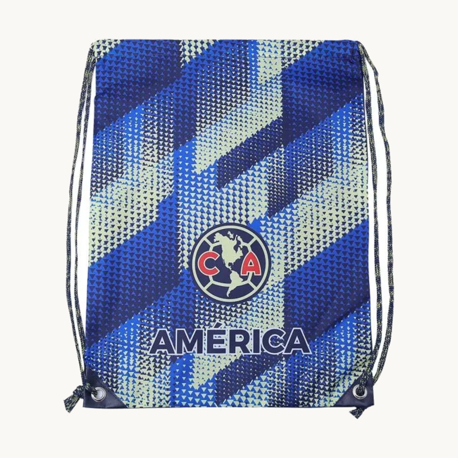 Club America halftone cinch bag