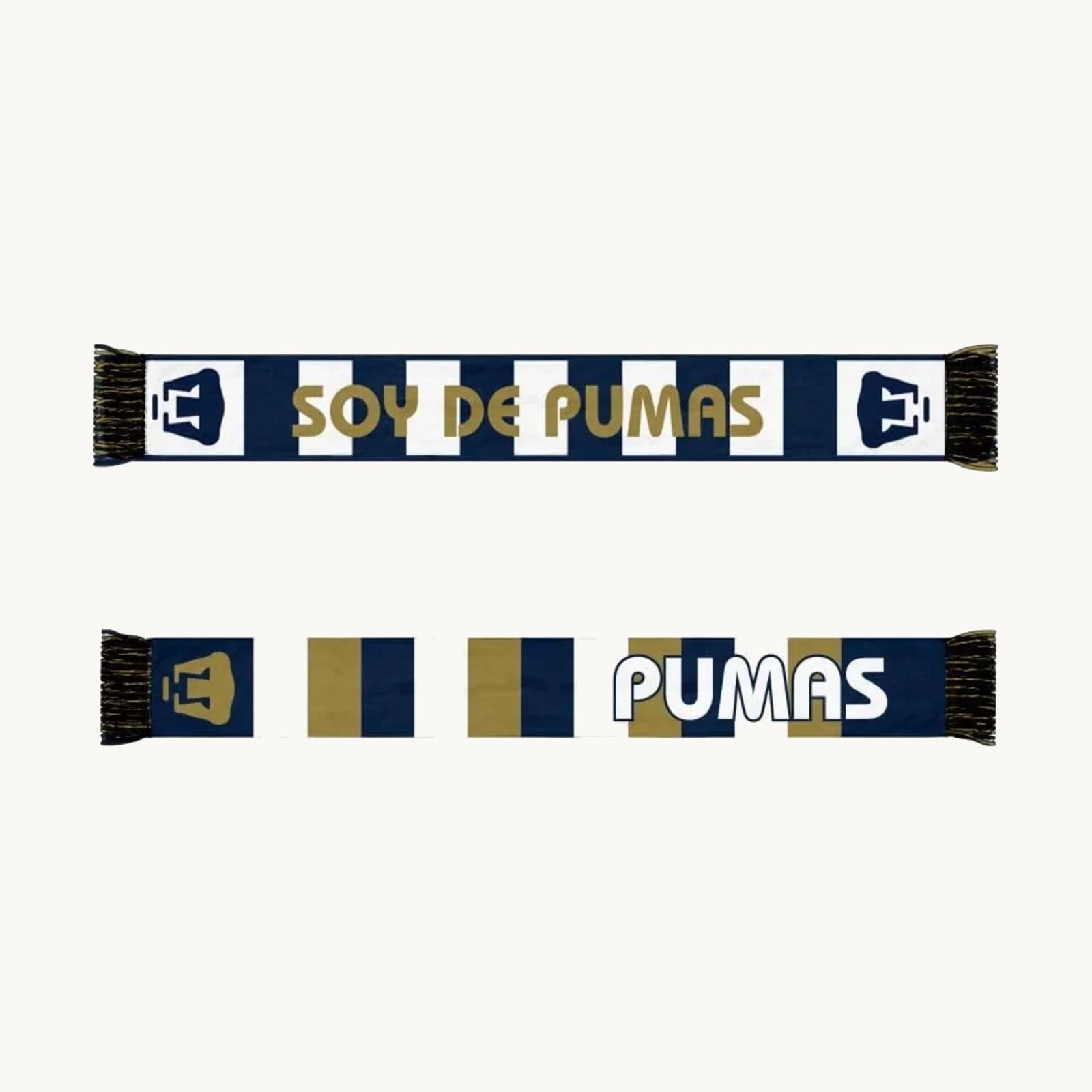 Pumas UNAM reversible scarf