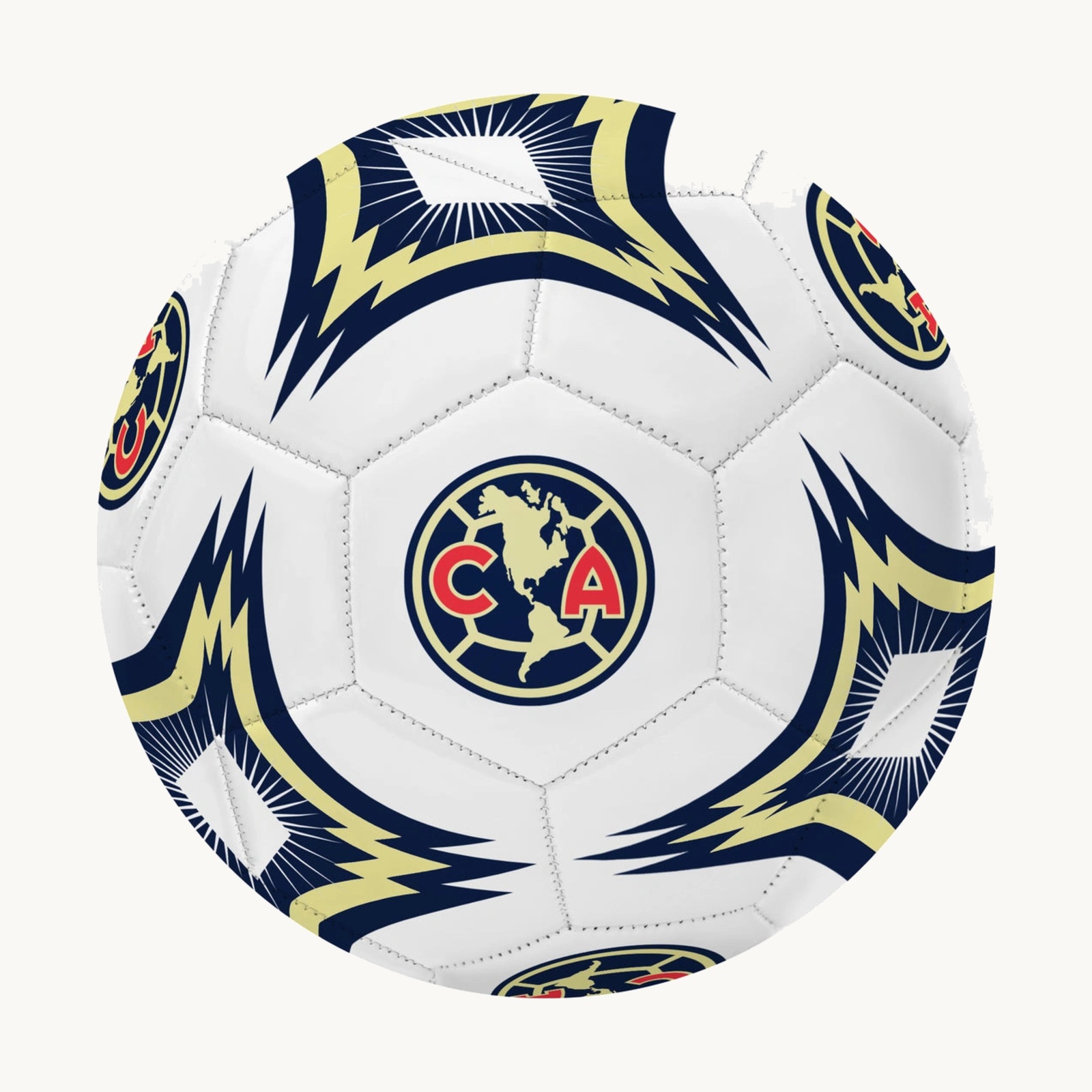Club America kaleidoscope soccer ball
