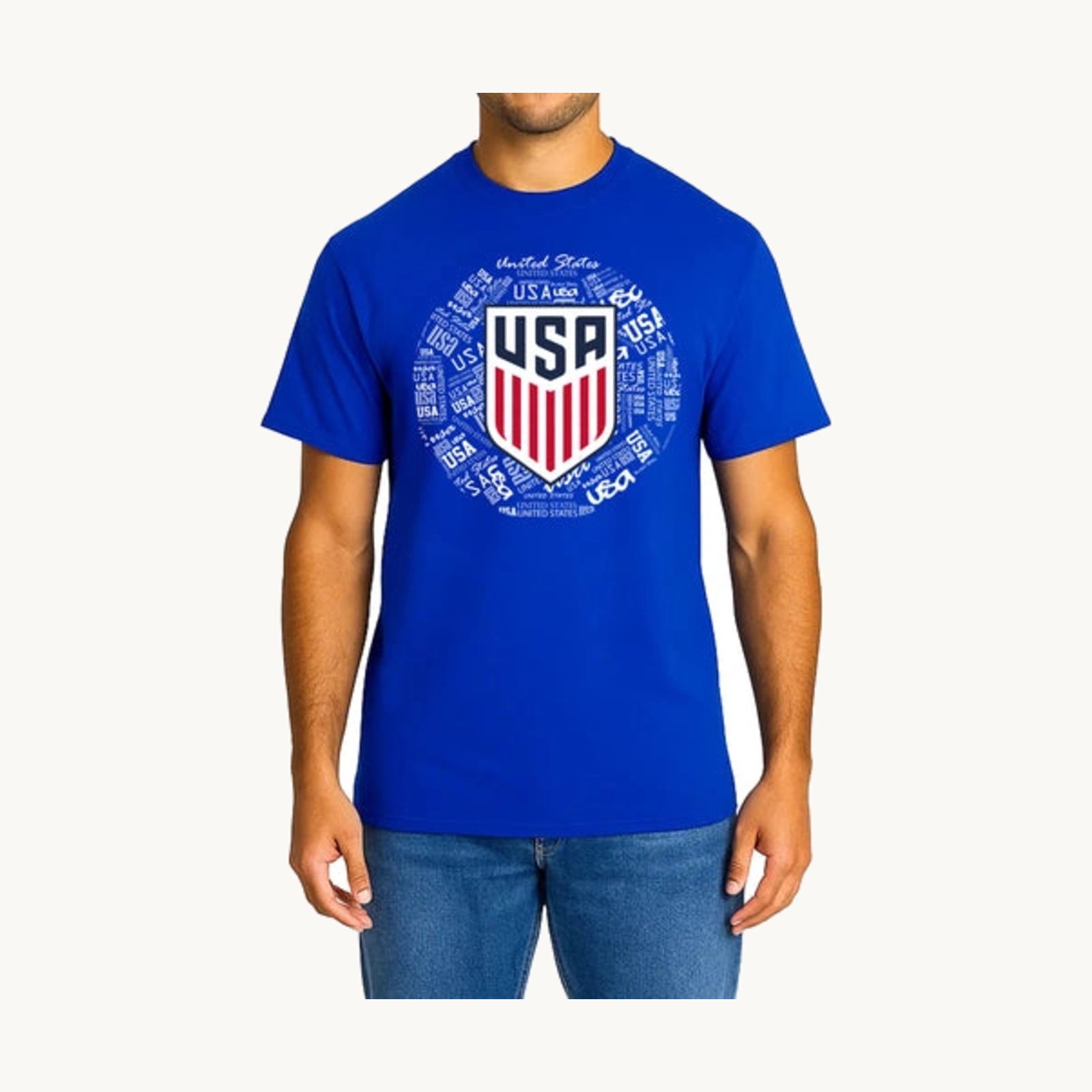 US Men’s National Team Cotton T-Shirt – USSF86CT-B