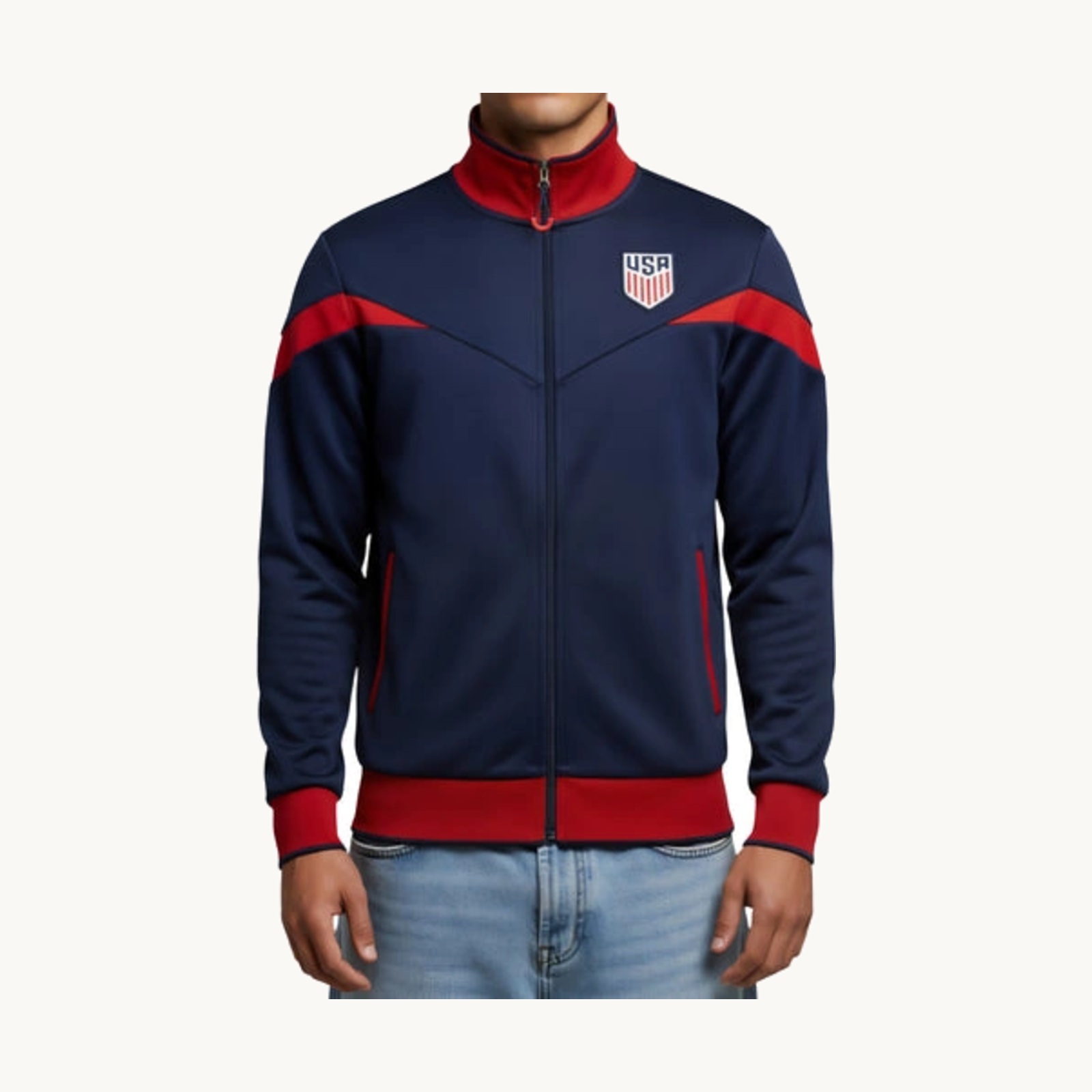 US Men’s National Team Track Jacket – USSF84TJ-N2 Youth