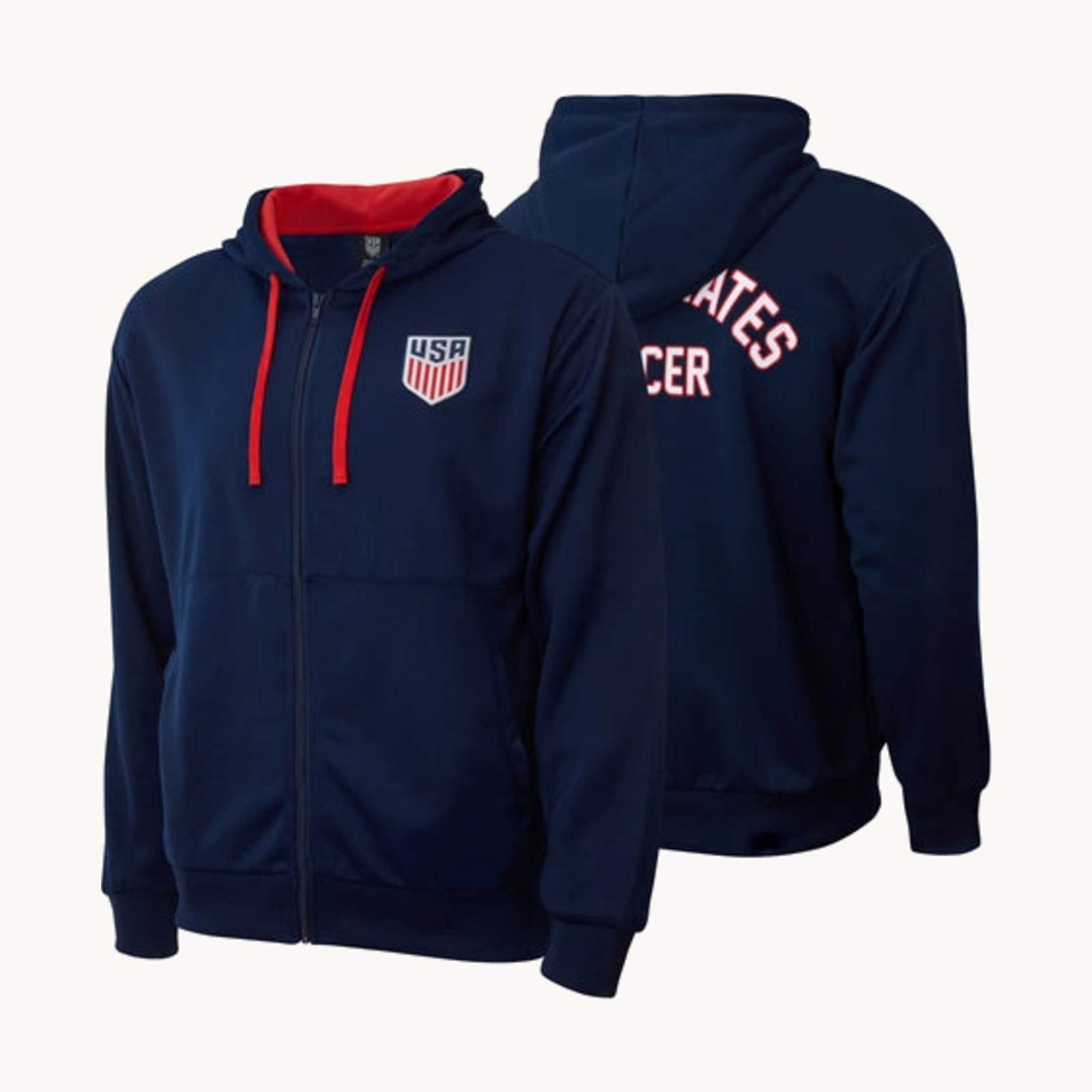 USMNT full-zip hoodie